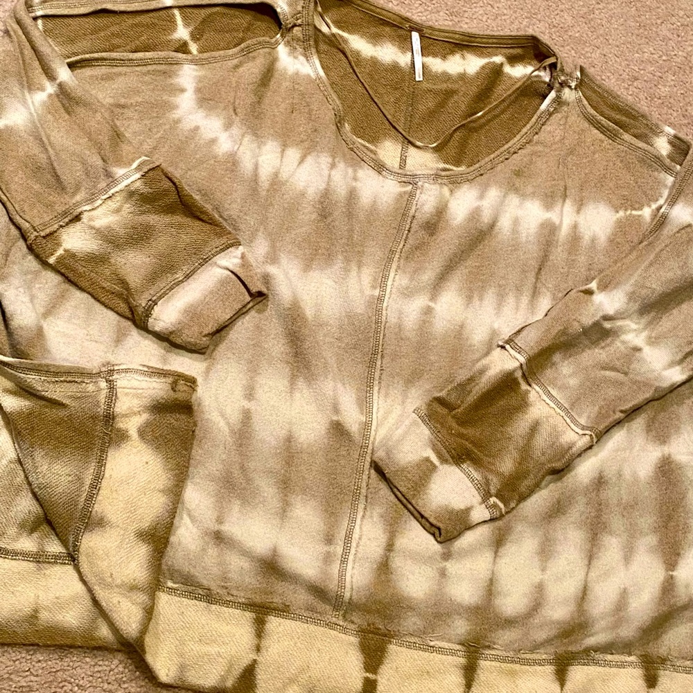 Free People cold shoulder top